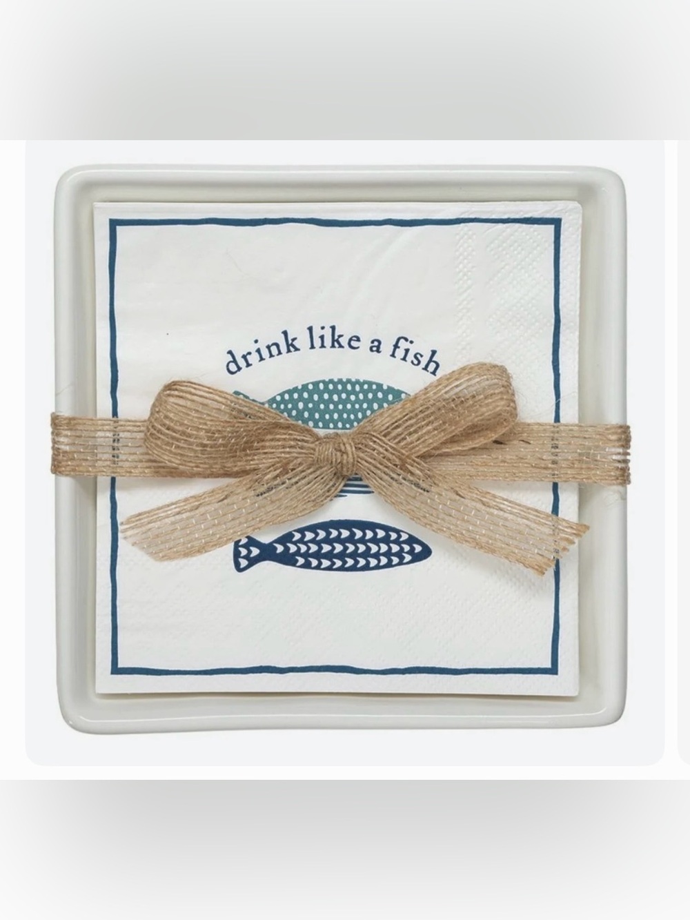 Santa Barbara Design Studio Drink like a Fish Napkin Set